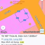 Bán đất mặt tiền Lê Duẩn Long Hải 1035m2 - Ảnh thu nhỏ 4