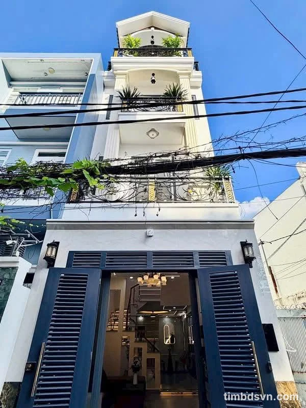 Bán nhà phố tân cổ điển 4PN 52.6m2 Lê Văn Thọ Gò Vấp - Ảnh 1