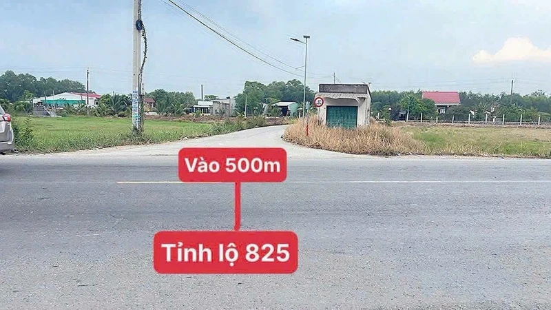 Bán đất thổ cư 110m2 Xã Hòa Khánh Đông 630 triệu