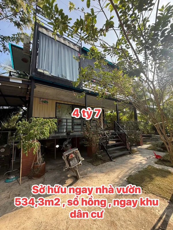 Bán nhà vườn 534m2 Đắc Lộc Nha Trang