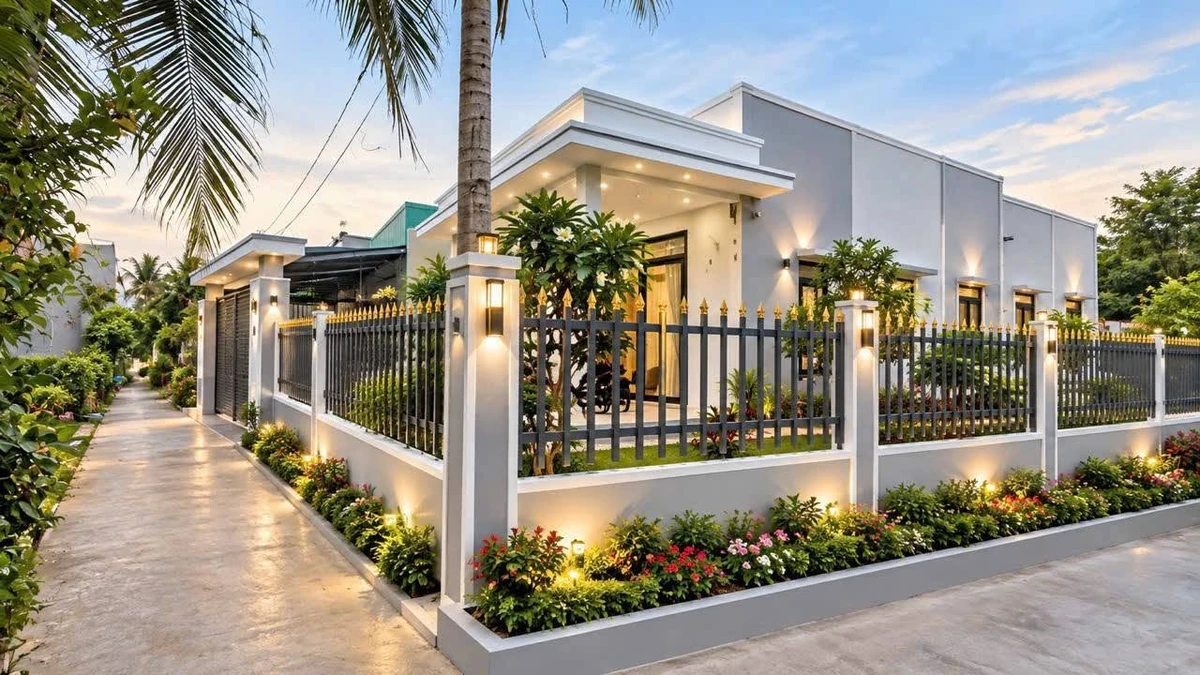 Bán nhà cấp 4 sân vườn 300m2 sổ hồng riêng, 3 phòng ngủ tại Cần Giuộc, Long An - Ảnh thu nhỏ 2