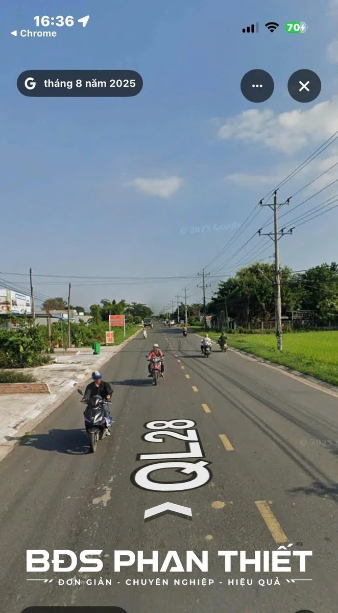 Bán đất mặt tiền Quốc lộ 28 376m2 Hàm Chính - Ảnh 1