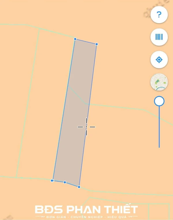 Bán đất Hàm Liêm 2.100 m² Phan Thiết 588 triệu