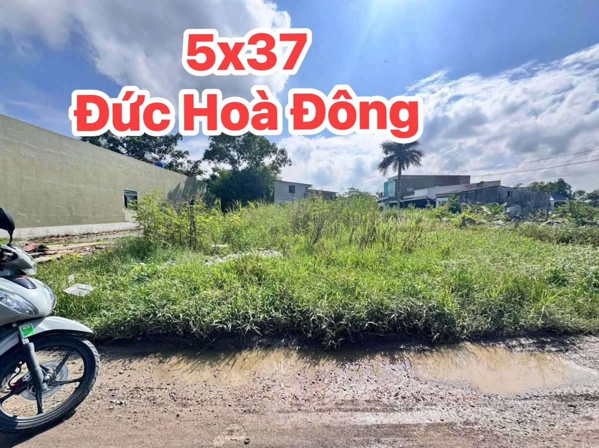 Bán đất Đức Hòa Đông 185 m² 1 tỷ 250 - Ảnh 1
