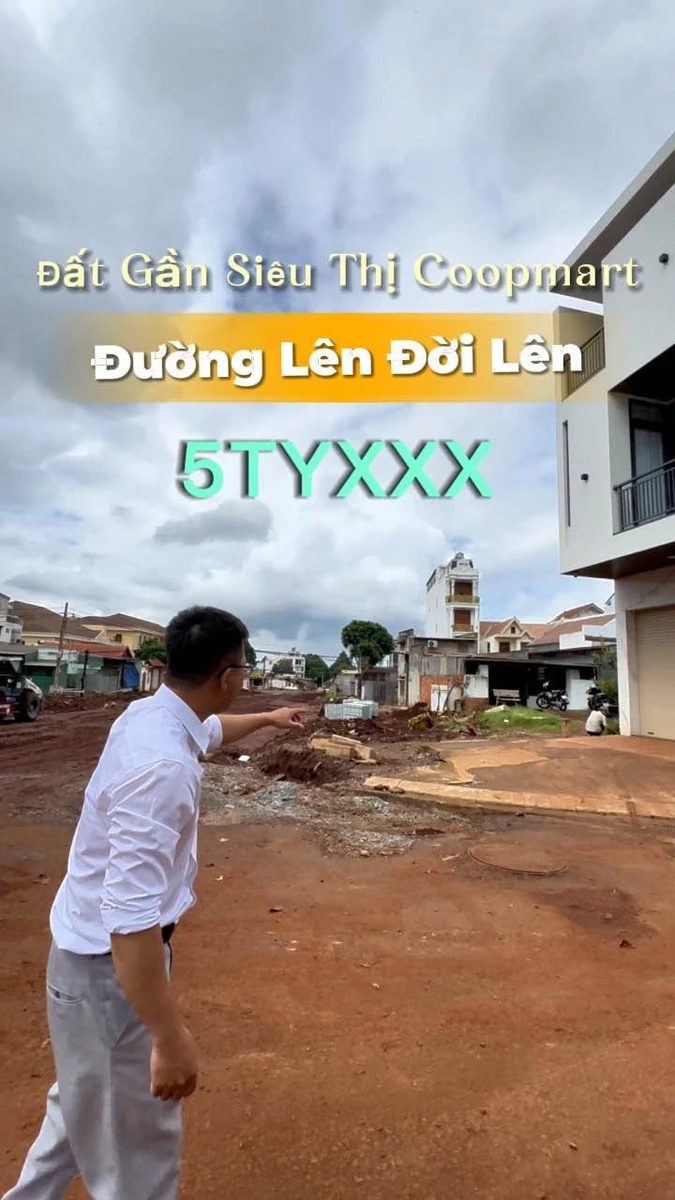 Bán 2 lô đất thổ cư khu tái định cư Lý Tự Trọng, Buôn Ma Thuột - Ảnh 1