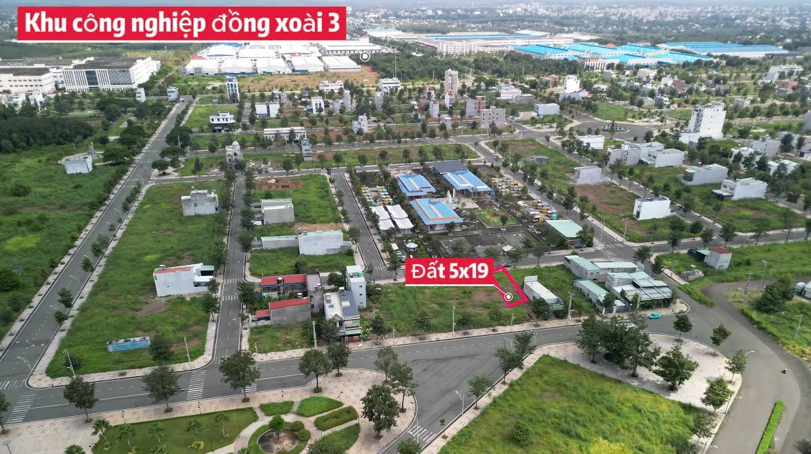 Bán đất 95m2 (5x19m) Cát Tường Phú Hưng, 1 tỷ 350 triệu - Ảnh thu nhỏ 3