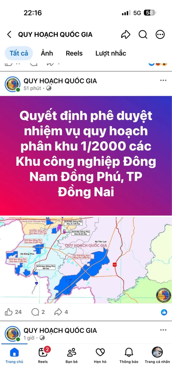 Bán đất 2,6 ha tại KCN Đồng Phú, giá 3 tỷ - Ảnh thu nhỏ 2