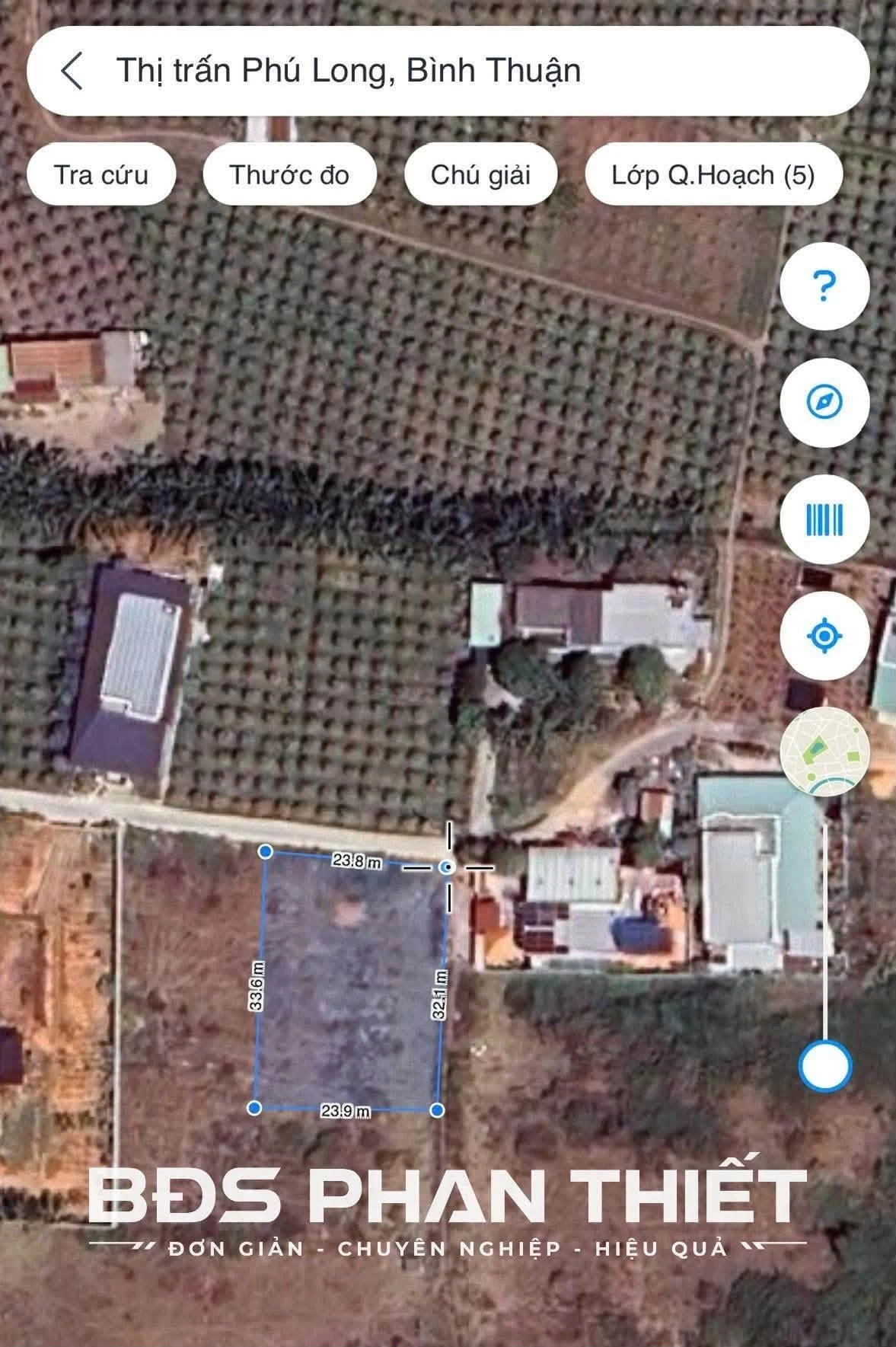 Bán đất Phú Xuân 996m² sổ sẵn 1 tỷ 600 triệu - Ảnh 1