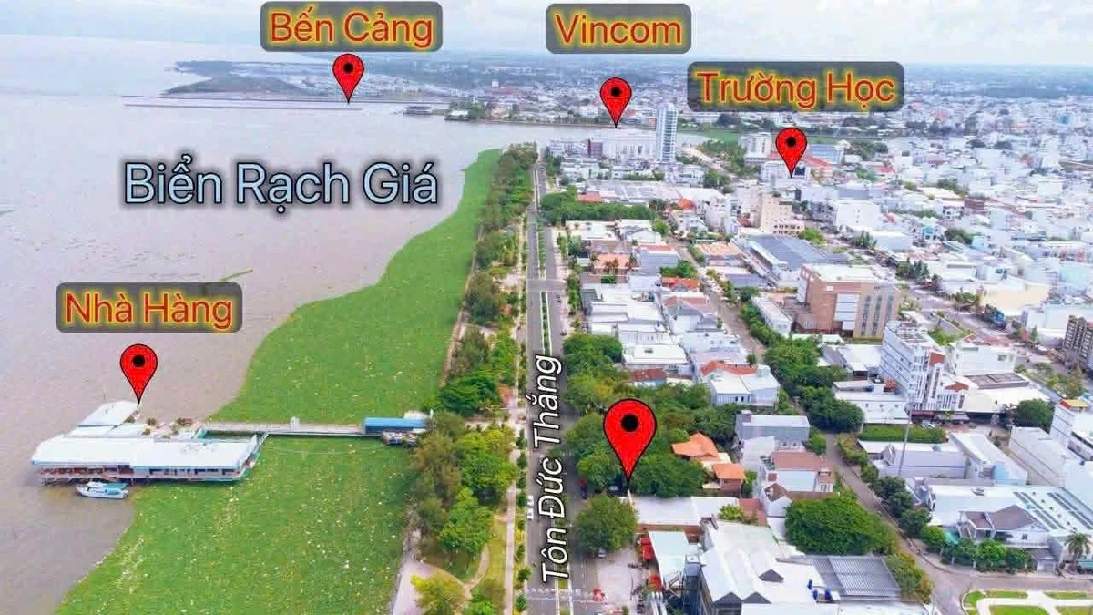 Bán đất mặt tiền Tôn Đức Thắng view biển Rạch Giá 262m2 - Ảnh thu nhỏ 3
