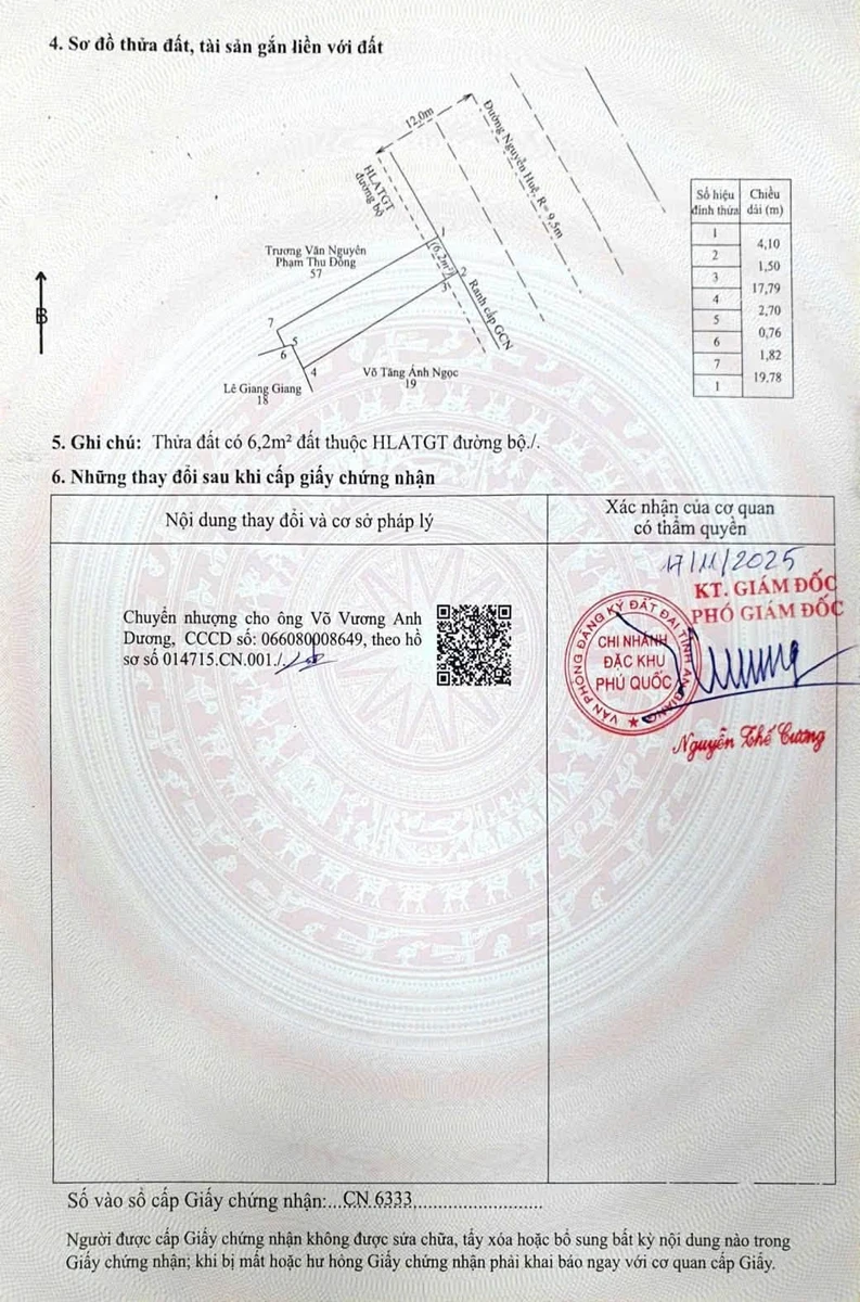 Bán nhà mặt tiền 85,4m2 Dương Đông Phú Quốc 6 tỷ - Ảnh thu nhỏ 3