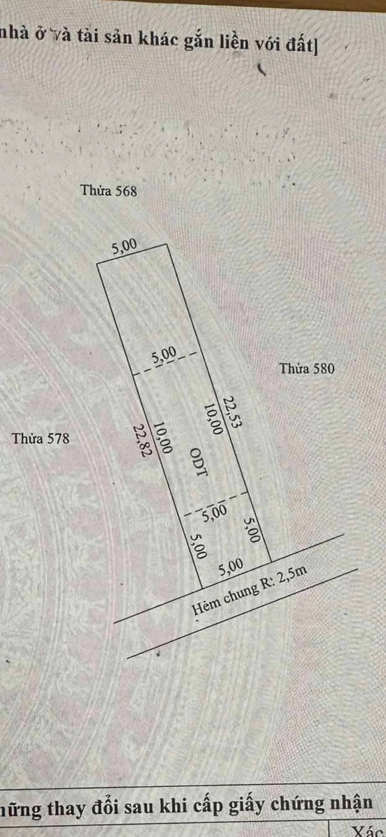Bán nền hẻm Trần Quảng Khải An Hòa 112.5m2 giá 800 triệu - Ảnh 1