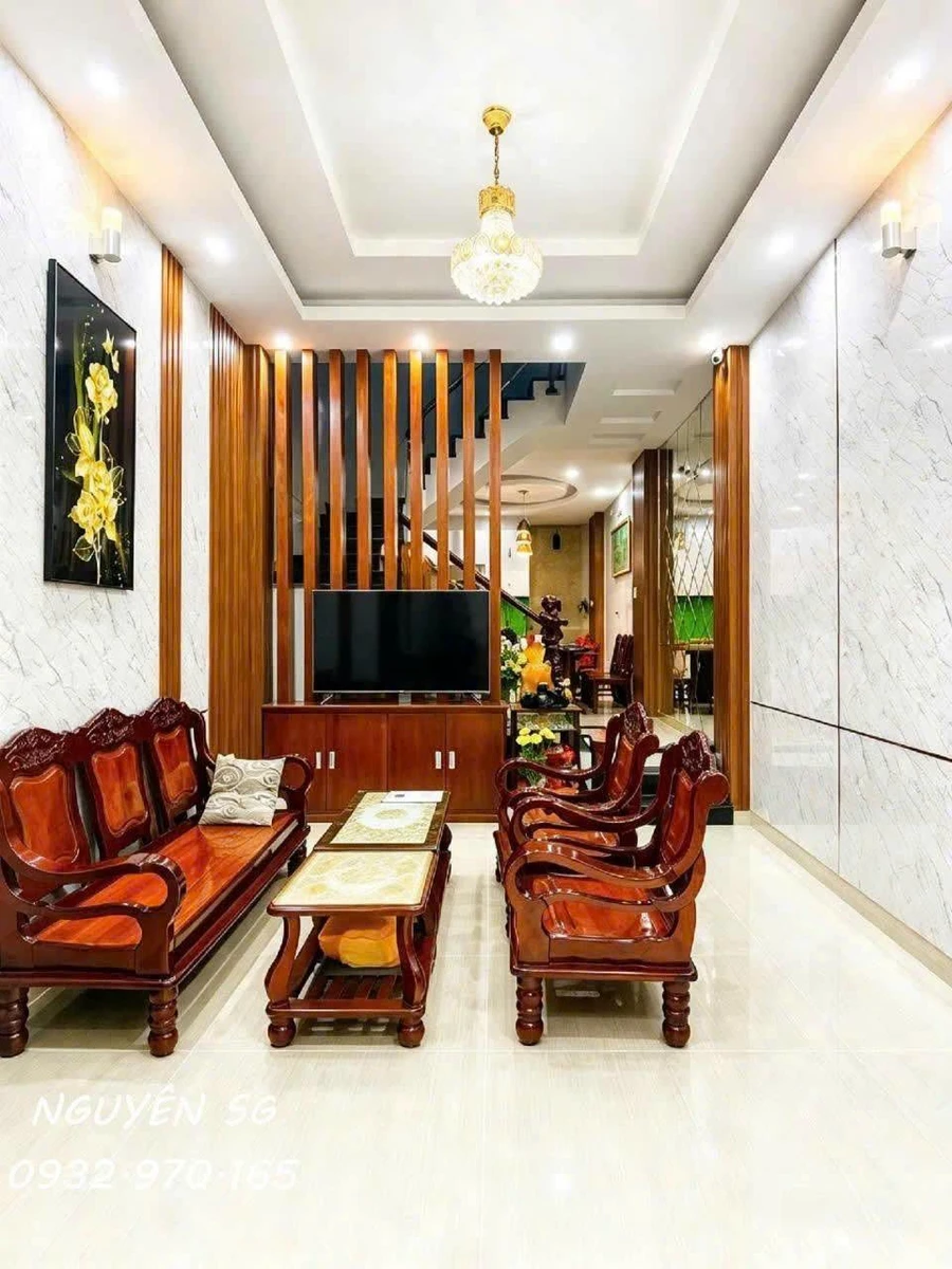 Bán nhà 4 tầng 7PN 56m2 Lê Quang Định Bình Thạnh, gần Chợ Bà Chiểu - Ảnh thu nhỏ 3