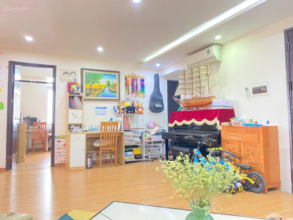 Cần bán căn hộ CT1 - D22 BTL: DT 80.8m2, 2 ngủ, 2 WC căn góc view thoáng đẹp, full nội thất - Ảnh 1