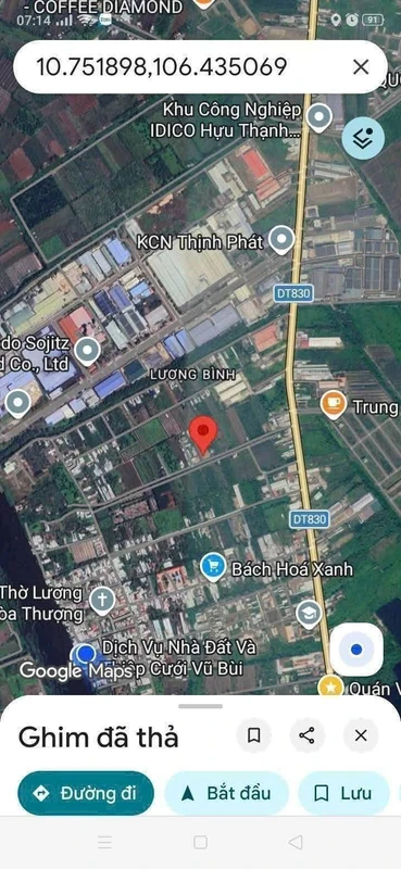 Bán đất thổ vườn 4800m2 có quán cafe sân vườn tại Lương Bình, Thạnh Lợi, Tây Ninh
