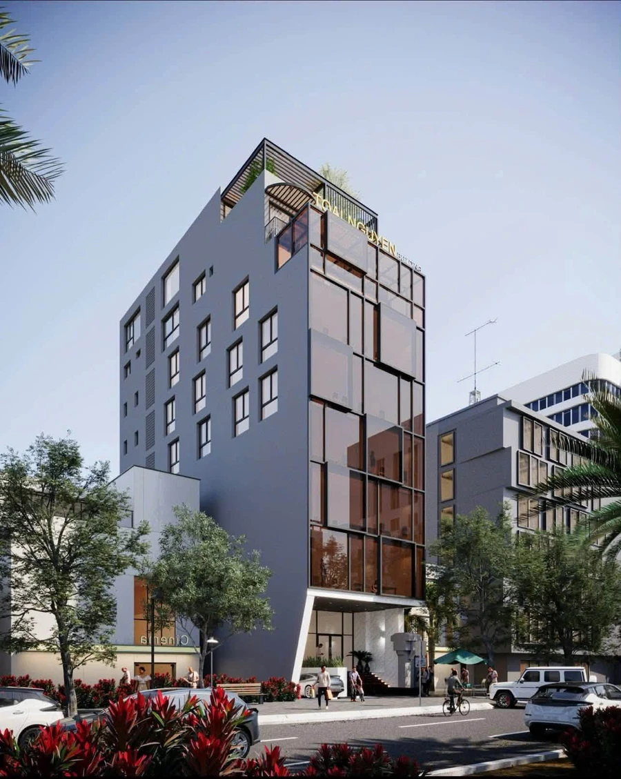 Bán tòa building 9 tầng có hầm, 245m2 ngang 9m, trung tâm Hải Châu, Đà Nẵng - Ảnh 1