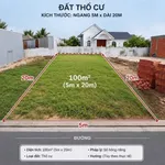 Bán đất hẻm 5x19,7m Ngô Thị Sĩ, Cần Giờ 850 triệu - Ảnh thu nhỏ 1
