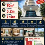 Bán nhà 7 tầng 70m² mặt tiền phố Giang Văn Minh, Hà Nội - Ảnh thu nhỏ 1