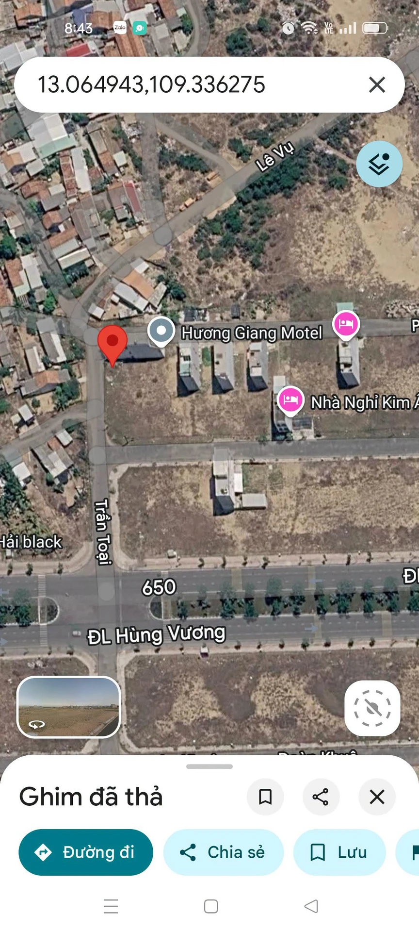 Bán đất 450m² mặt tiền Trần Toại, Tuy Hoà, 6 tỷ - Ảnh 1