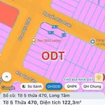 Bán đất góc 2 mặt tiền 122m2 Phan Bội Châu, Bà Rịa - Ảnh thu nhỏ 1