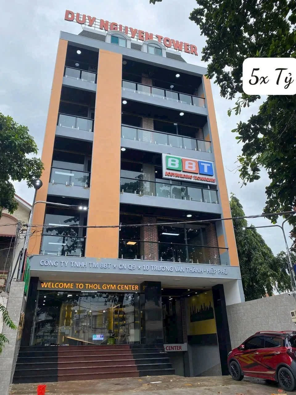 Bán tòa nhà văn phòng 345m² đường Trương Văn Thành, Hiệp Phú, Quận 9 – 52 tỷ - Ảnh 1