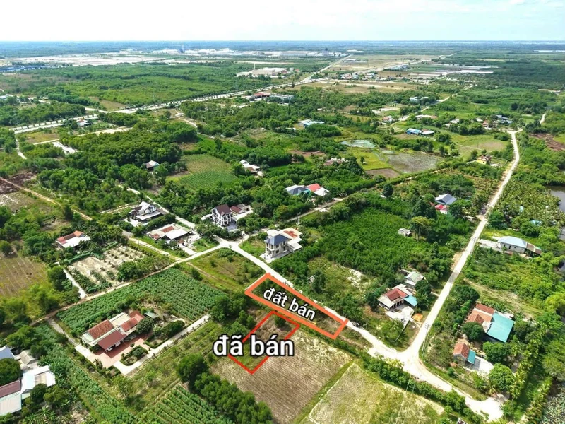 Bán lô đất 2 mặt tiền 211m2 gần KCN Phong Điền, Huế