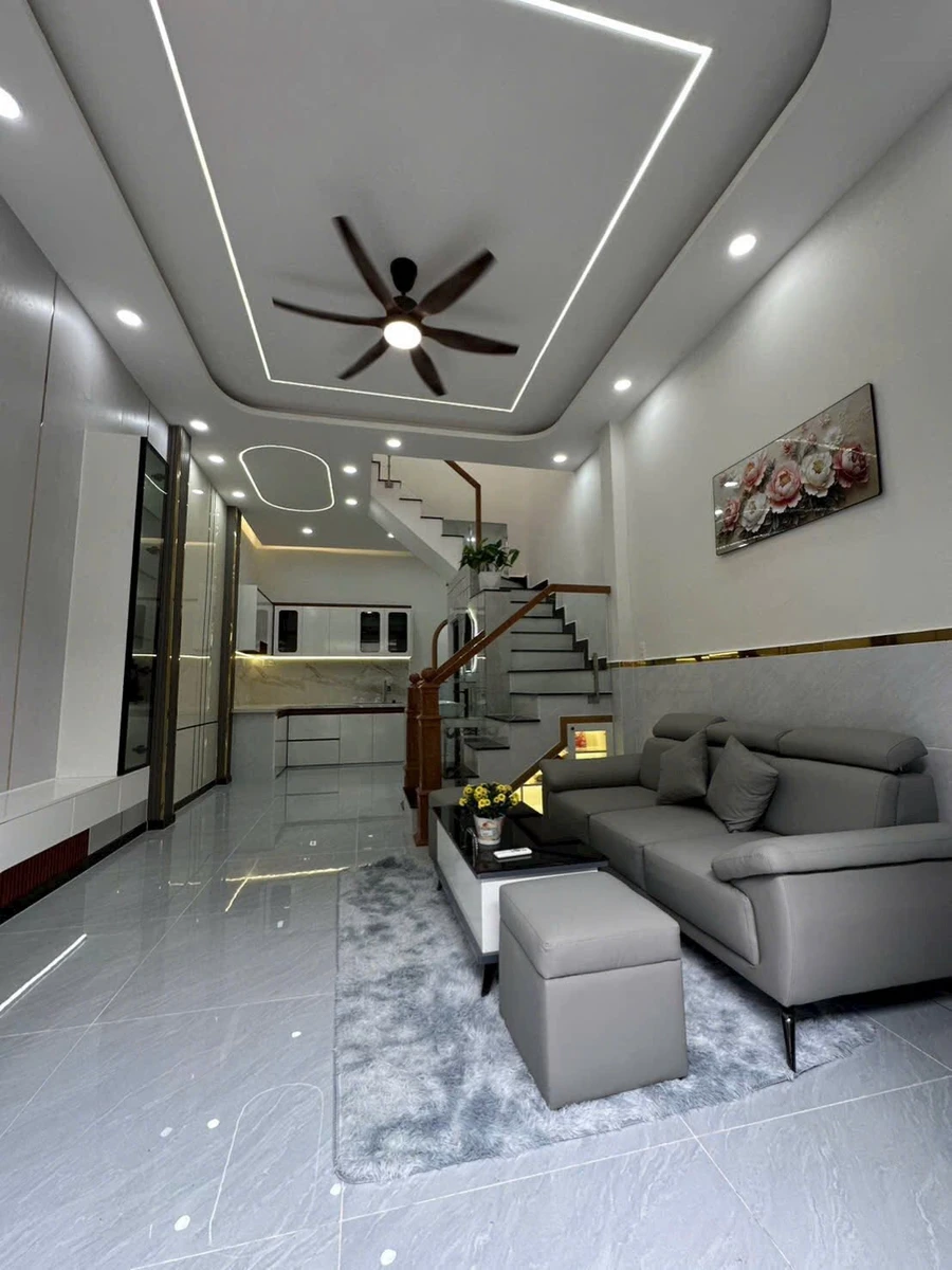 Bán nhà mới hẻm xe hơi 4x11m, 3 phòng ngủ, đường Lê Văn Quới, Bình Tân - Ảnh thu nhỏ 2