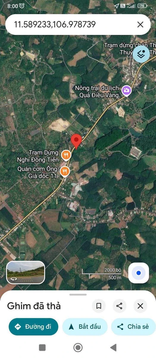 Bán đất 2 lô liền kề Quốc Lộ 14, 1232m² - Ảnh thu nhỏ 2