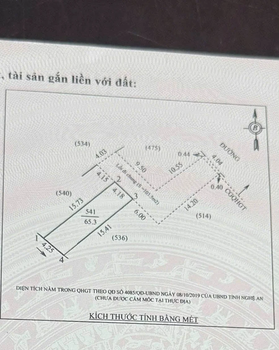 Bán 2 lô đất 65-67 m² Đội Cung, Quận 1 - Ảnh thu nhỏ 2