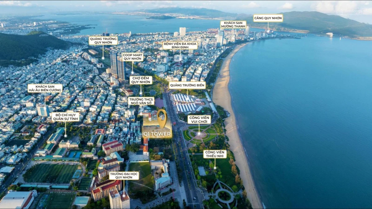 Căn hộ View biển & mặt quảng trường Q'Terra Quy Nhơn Studio 32m từ 1,79 tỷ | Booking giai đoạn đầu - Ảnh thu nhỏ 5
