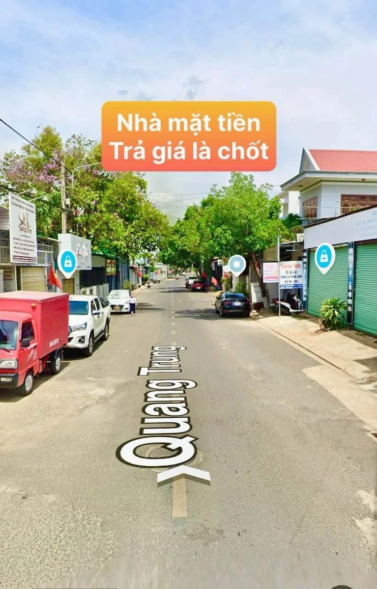 Bán nhà 2 mặt tiền Quang Trung, 90m², 3PN, 6.85 tỷ - Ảnh 1