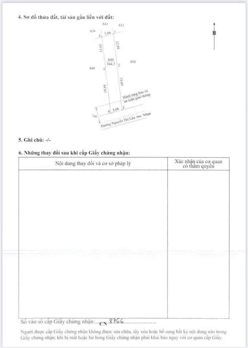 Bán đất mặt tiền Nguyễn Thị Lầu 160m² 770 triệu Nhà Bè - Ảnh thu nhỏ 4