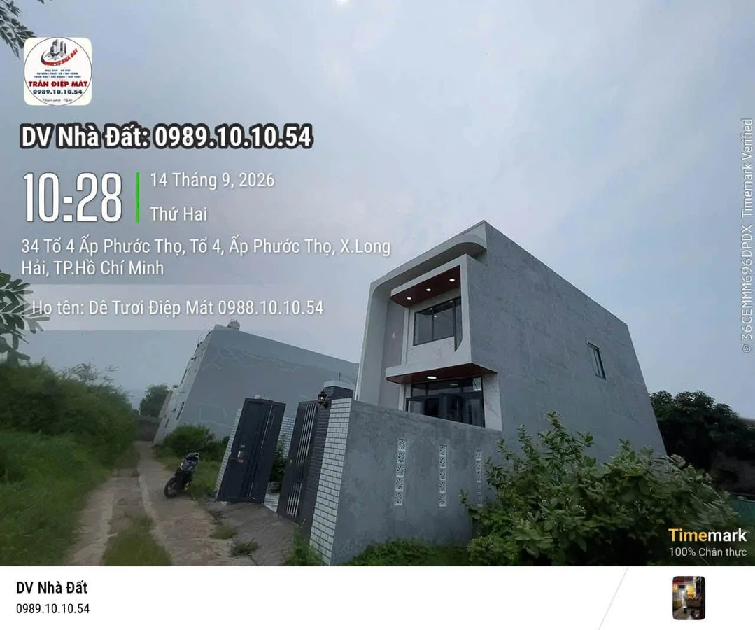 Bán nhà 1 trệt 1 lầu 3PN Long Hải 2 tỷ 472 triệu - Ảnh thu nhỏ 2