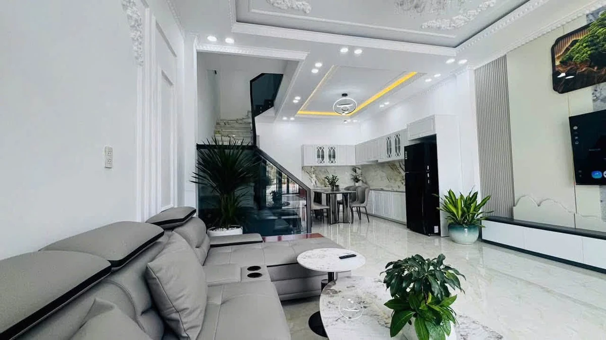 Bán nhà 1 trệt 1 lầu 158.6m² mặt tiền kinh doanh Nhà Bè - Ảnh thu nhỏ 2