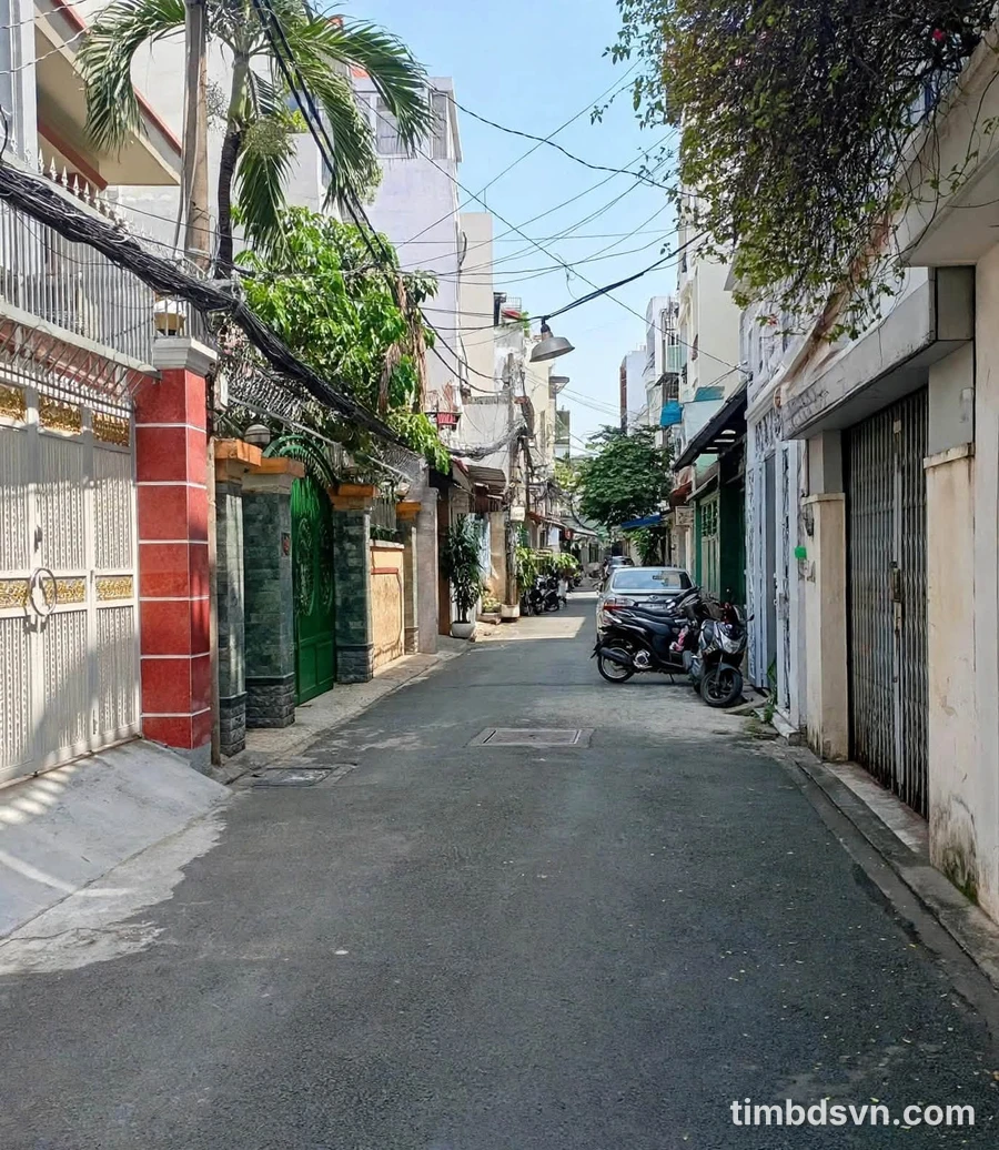 Cho thuê nhà hẻm xe tải Thăng Long Tân Bình 64m² 3PN - Ảnh 1