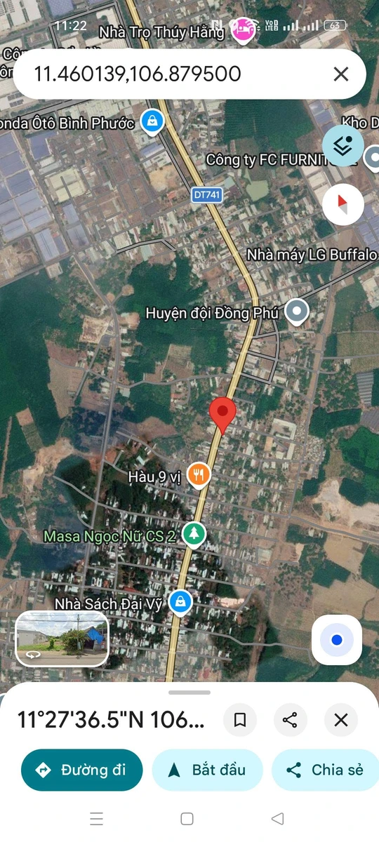 Bán đất kinh doanh 400m² Đồng Phú, Đồng Nai 3.5 tỷ - Ảnh 1