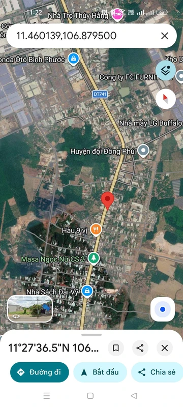 Bán đất kinh doanh 400m² Đồng Phú, Đồng Nai 3.5 tỷ