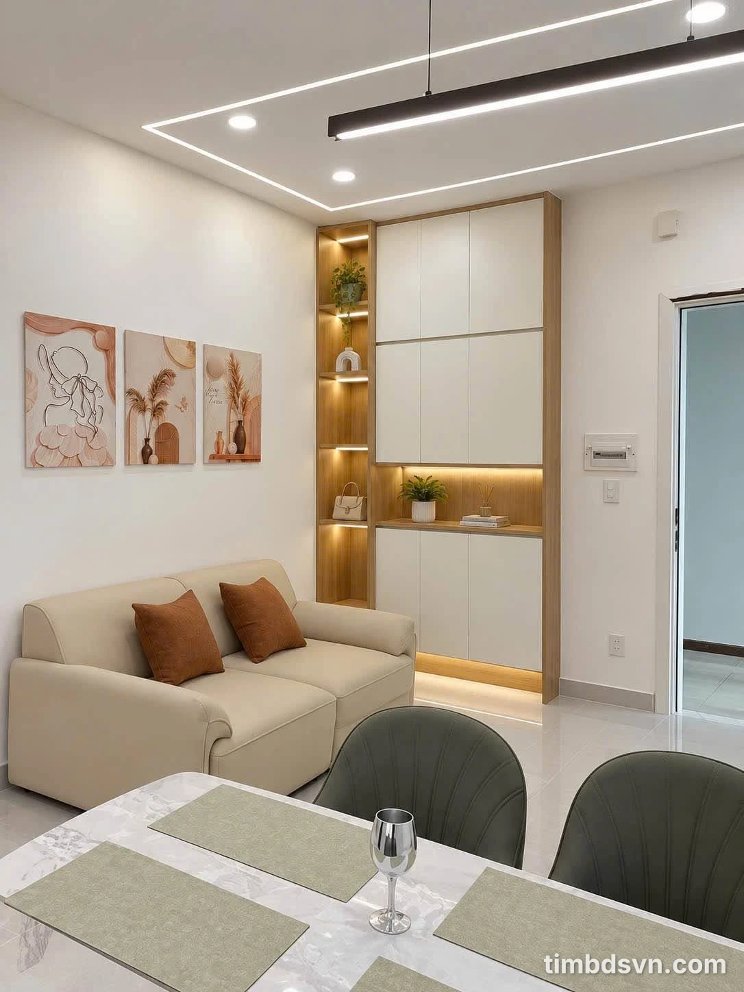 Bán căn hộ Mường Thanh Viễn Triều 58.8m2, 2PN, view biển - Ảnh 1