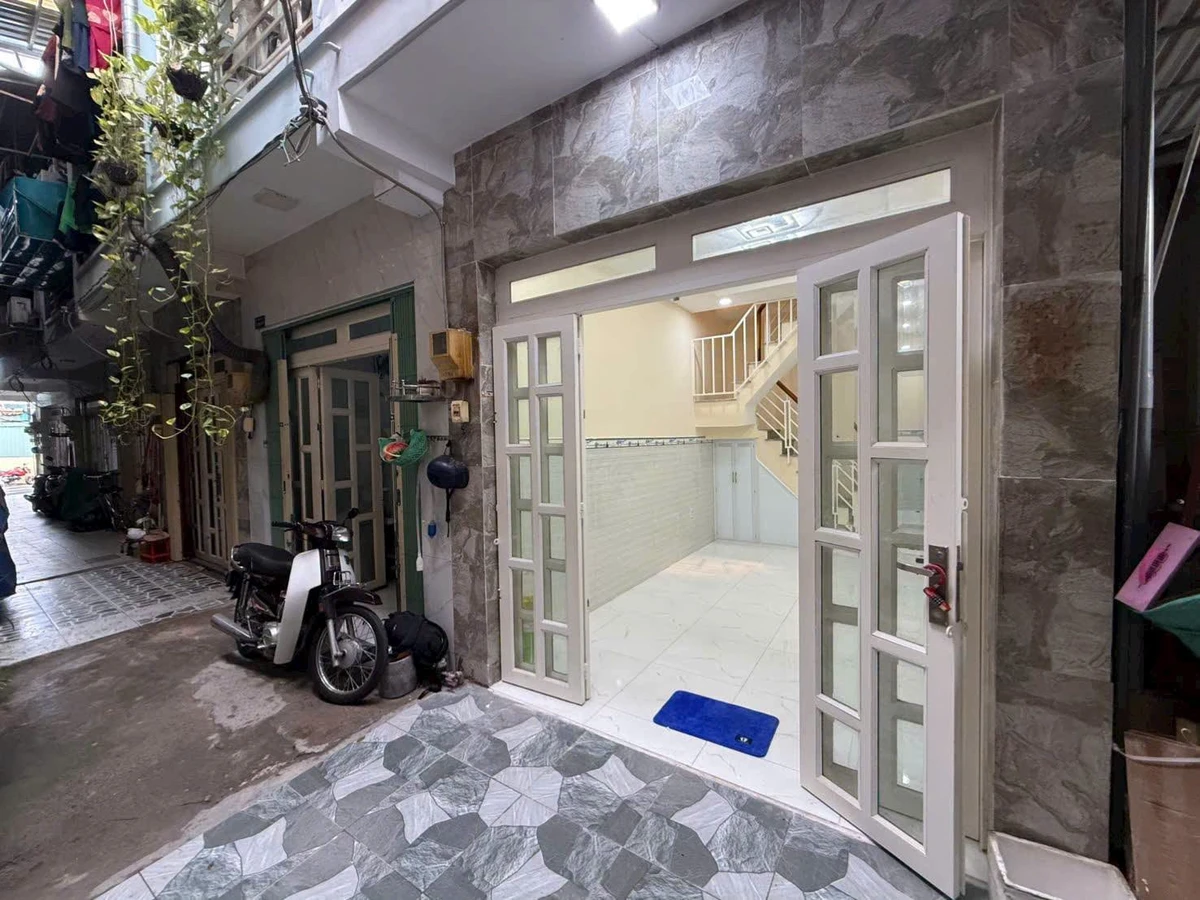 Bán nhà hẻm 1 trệt 1 lầu 25,5m2 Huỳnh Tấn Phát, Phường Tân Phú, Quận 7 giá 1,29 tỷ - Ảnh 1