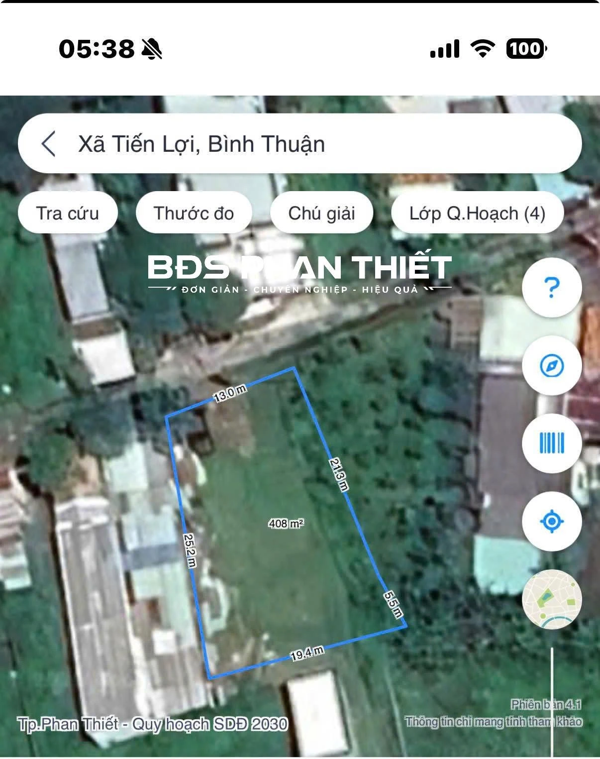 Bán đất thổ cư Tiến Lợi 466,8 m² nở hậu, 1.9 tỷ - Ảnh 1
