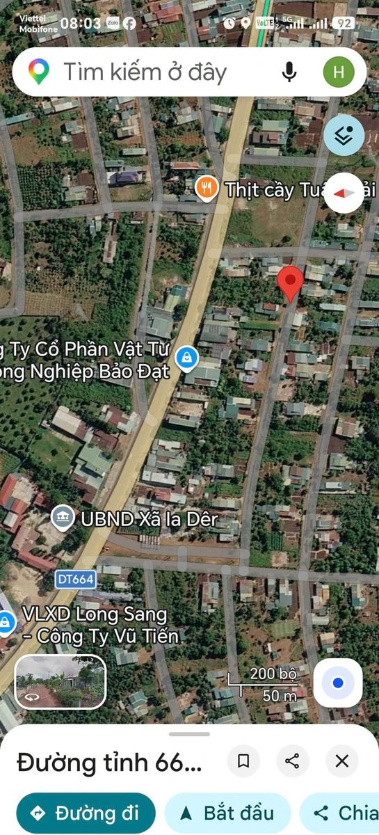 Bán 2 lô nền Bình Chánh 125m² giá 650 triệu/lô - Ảnh 1