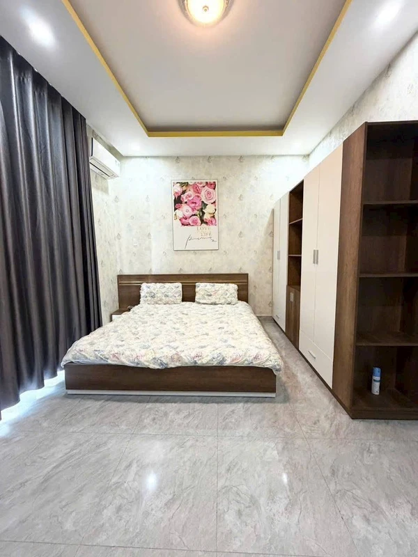 Bán nhà 1 trệt 2 lầu 74,9m2 full nội thất gần chợ Long Thượng, Phước Lý, Tây Ninh