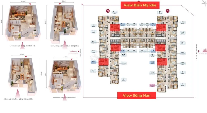 Bán căn hộ 1PN 48.2m² tại Peninsula Đà Nẵng, giá từ 3 tỷ