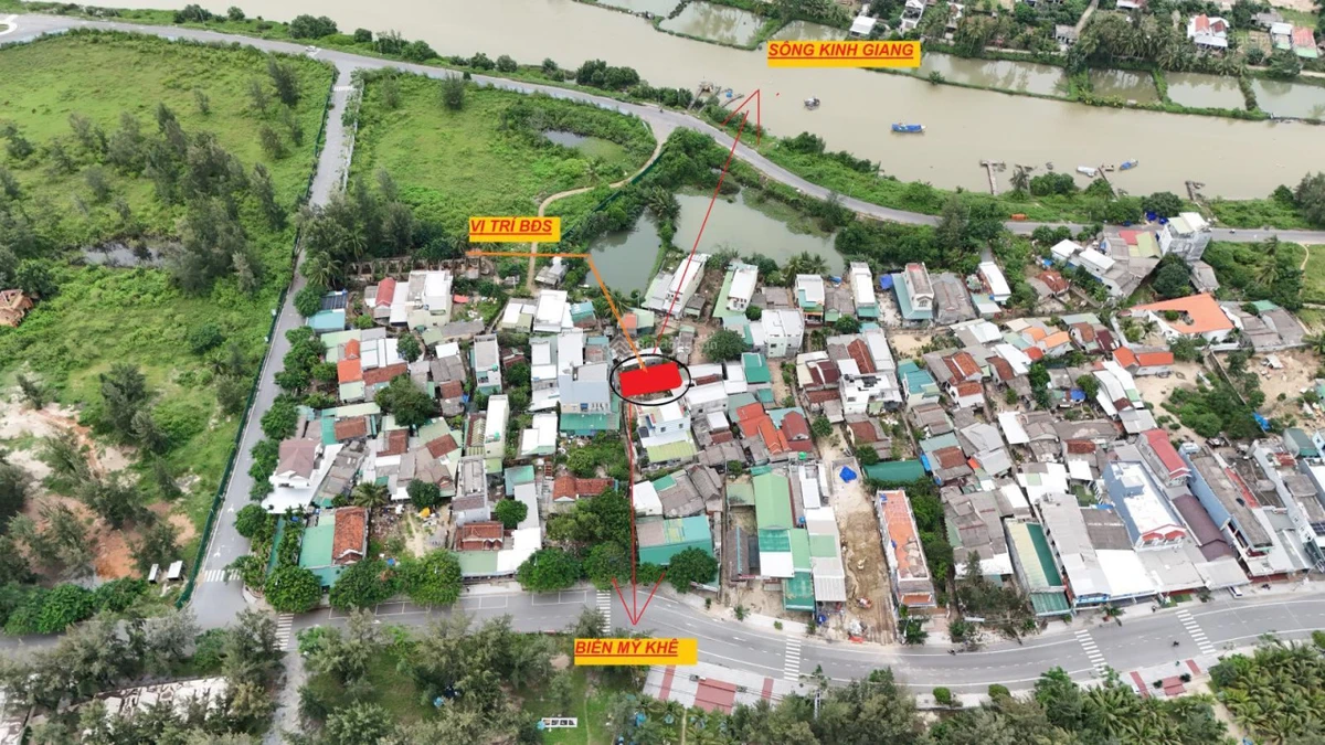 Bán đất thổ cư ngay bãi tắm Mỹ Khê Tịnh Khê, Quảng Ngãi, 127m2 hướng Nam, đường 2.5m giá 12.5tr/m2 - Ảnh thu nhỏ 2