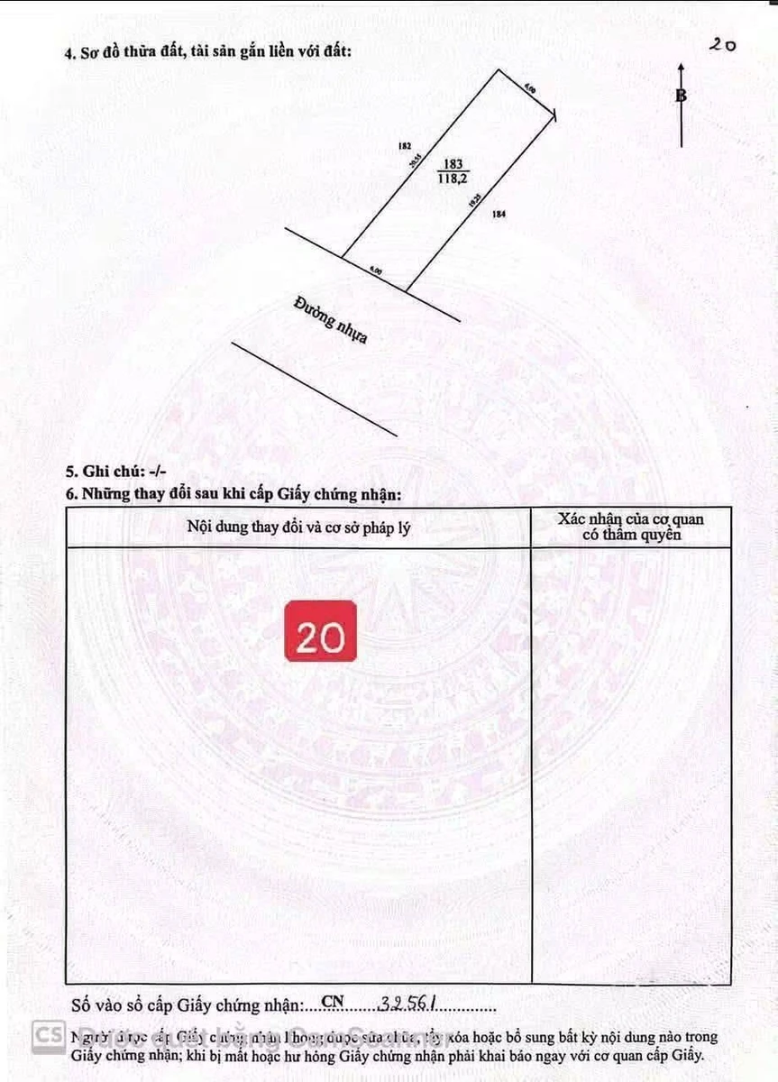 Bán đất Xã Kim Long TP HCM 120m2 giá 520 triệu - Ảnh thu nhỏ 5