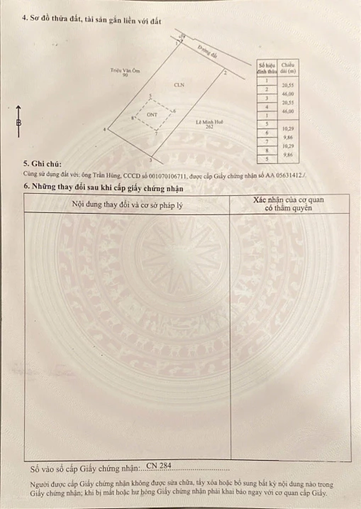 Bán 933m2 Cửa Lấp - Trần Hưng Đạo 100m2 thổ cư mặt tiền 20m sổ hiển thị đường, vị trí nhất Cửa Lấp - Ảnh thu nhỏ 3