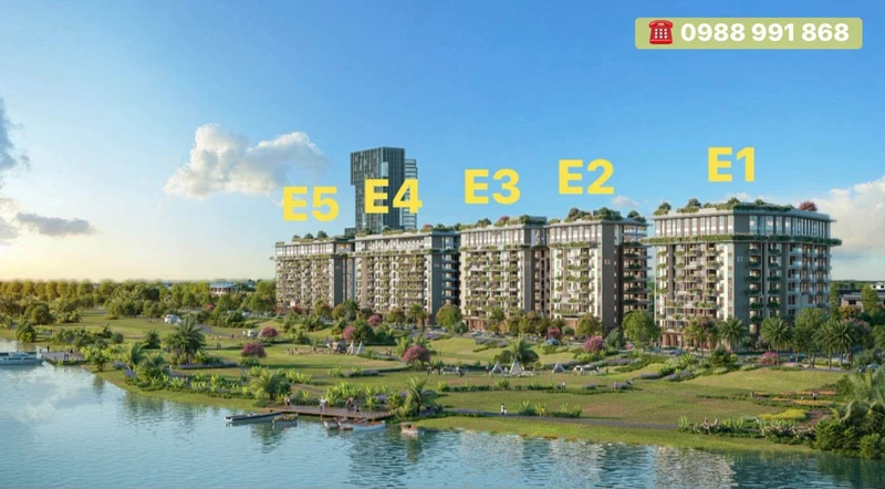 Bán căn hộ 2PN2VS 75,5m² view sông Ecoriverside Hải Dương