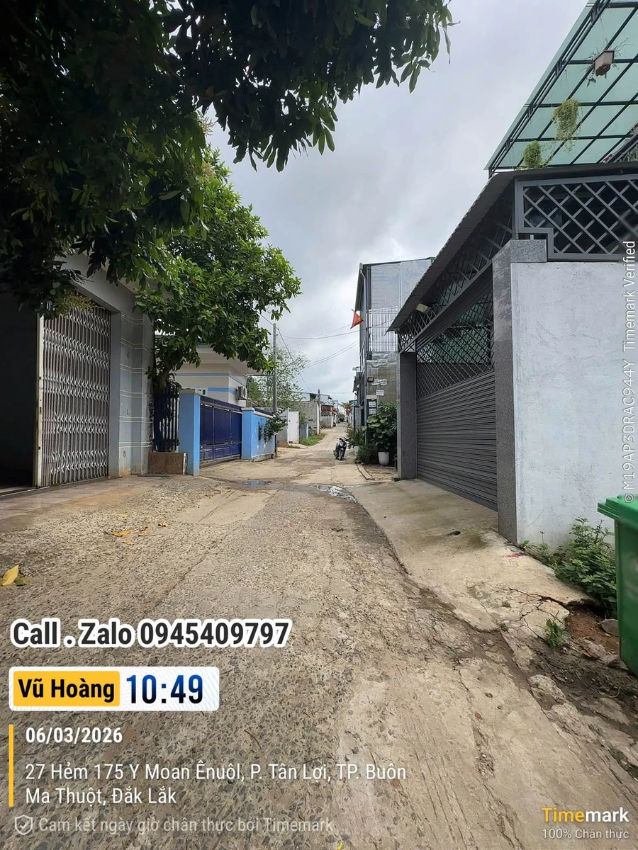 Bán đất hẻm 175 Ymoan, Buôn Ma Thuột, 92m2, 2,85 tỷ - Ảnh thu nhỏ 3