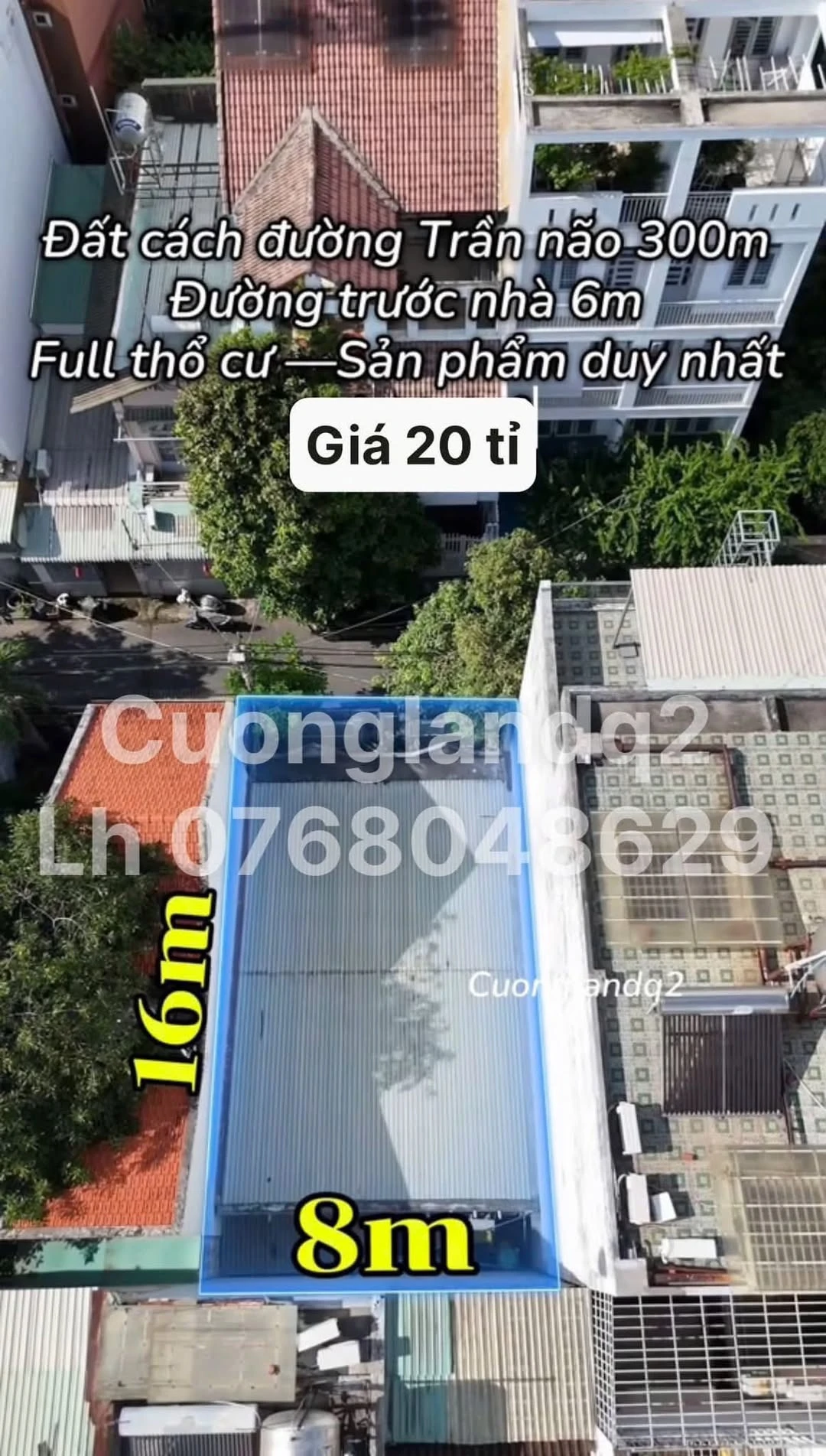 Bán đất Trần Não, An Khánh, Quận 2, 128m², 20 tỷ - Ảnh 1