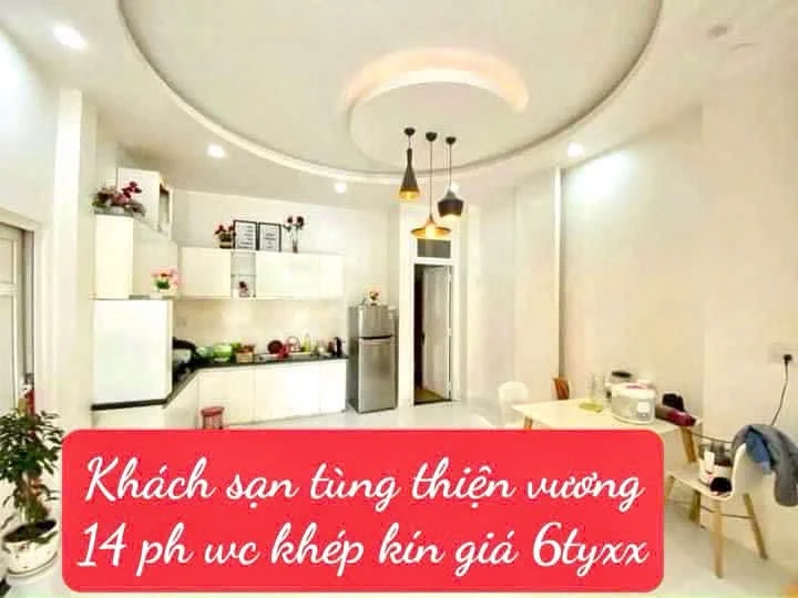 Bán khách sạn 4 tầng 14 phòng, 116m2, đường Tùng Thiện Vương, Huế, 6 tỷ - Ảnh thu nhỏ 5