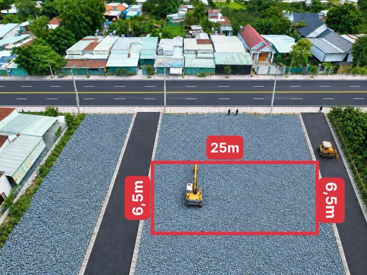 Đất 2 mặt tiền Hương Lộ 15, 6.5x25m, sổ hồng - Ảnh thu nhỏ 2